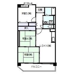 ツバイト東住吉の物件間取画像